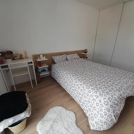 Apartmán T2 Moderne Avec Terrasse Ensoleillee Et Parking Au Centre D'anglet, Proche Des Plages - Fr-1-239-1063 *